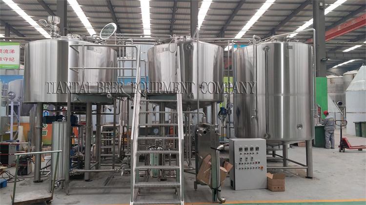 <b>2500lts brewing system finished for Argentina customer</b>